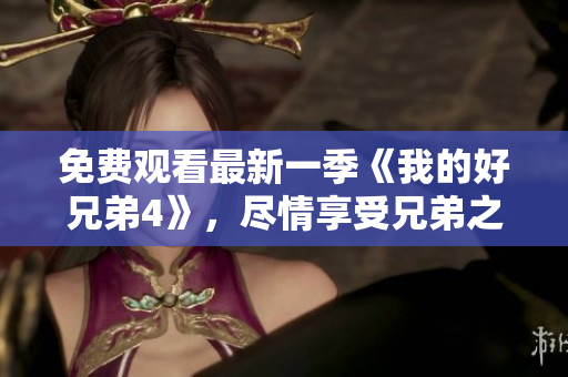 免费观看最新一季《我的好兄弟4》，尽情享受兄弟之间的真挚情谊